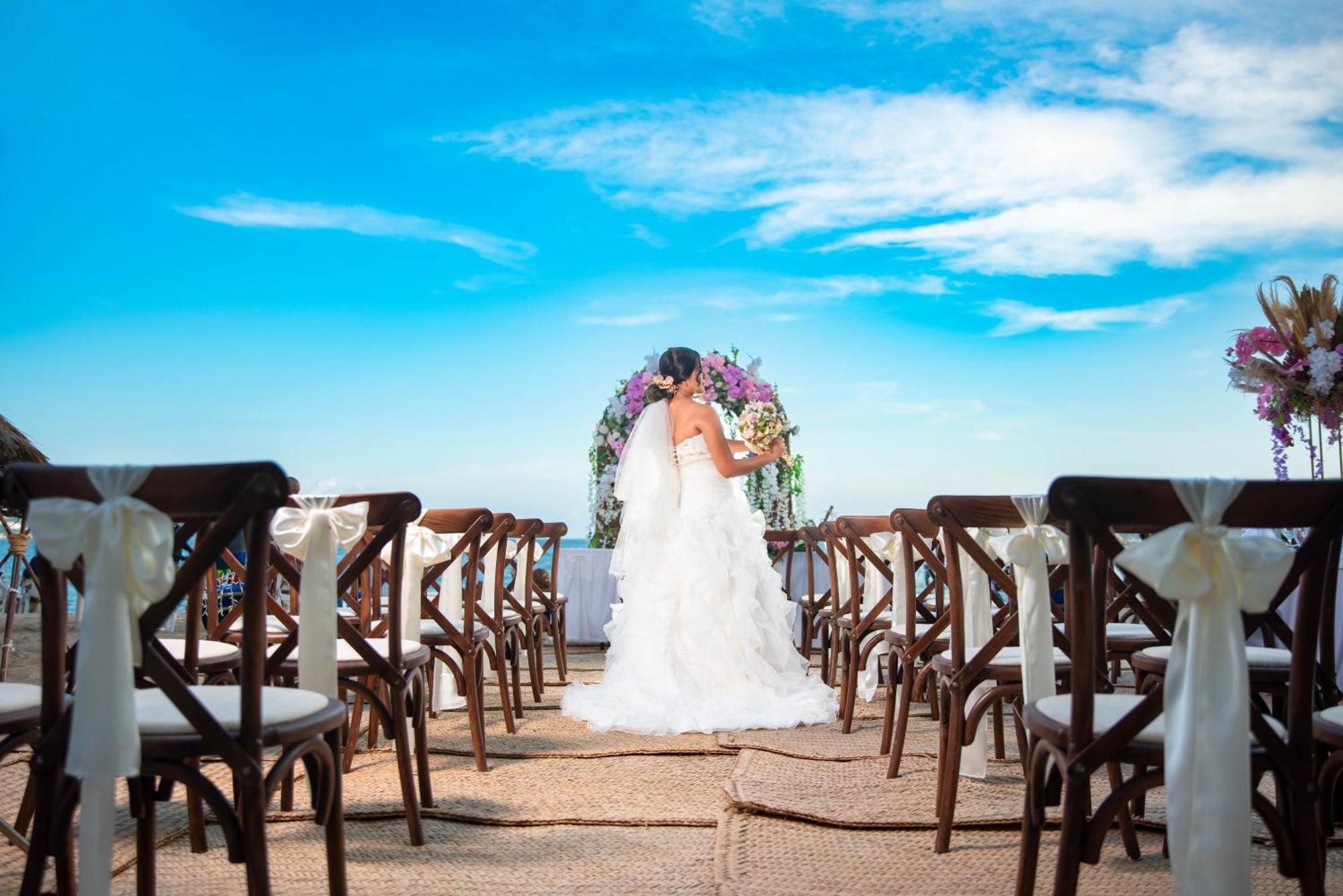 Ritz Acapulco All Inclusive 외부 사진 Wedding at the resort