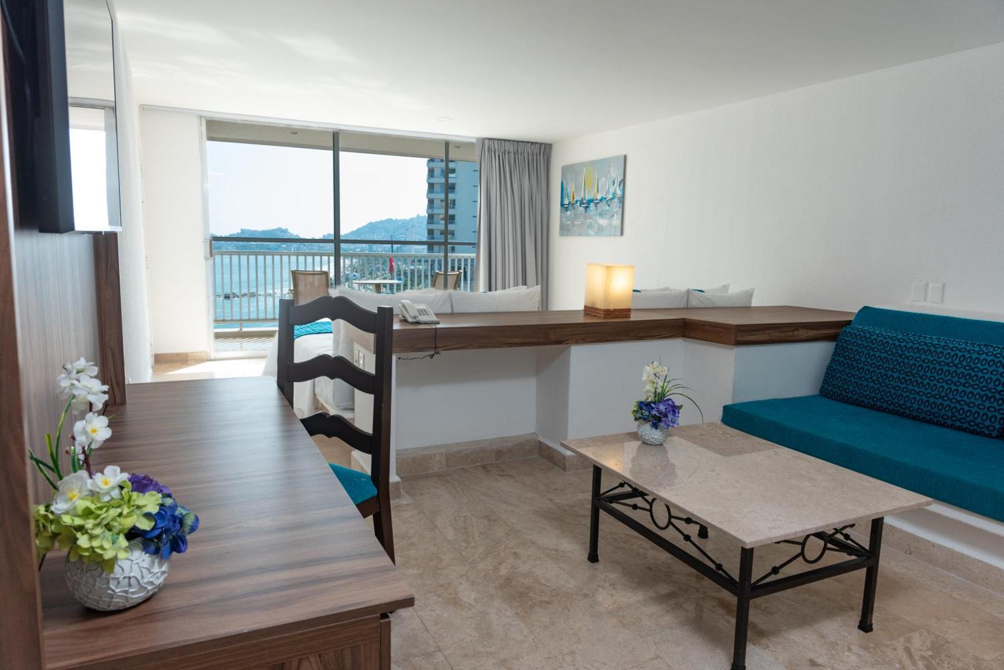 Ritz Acapulco All Inclusive 외부 사진 A typical room at the hotel