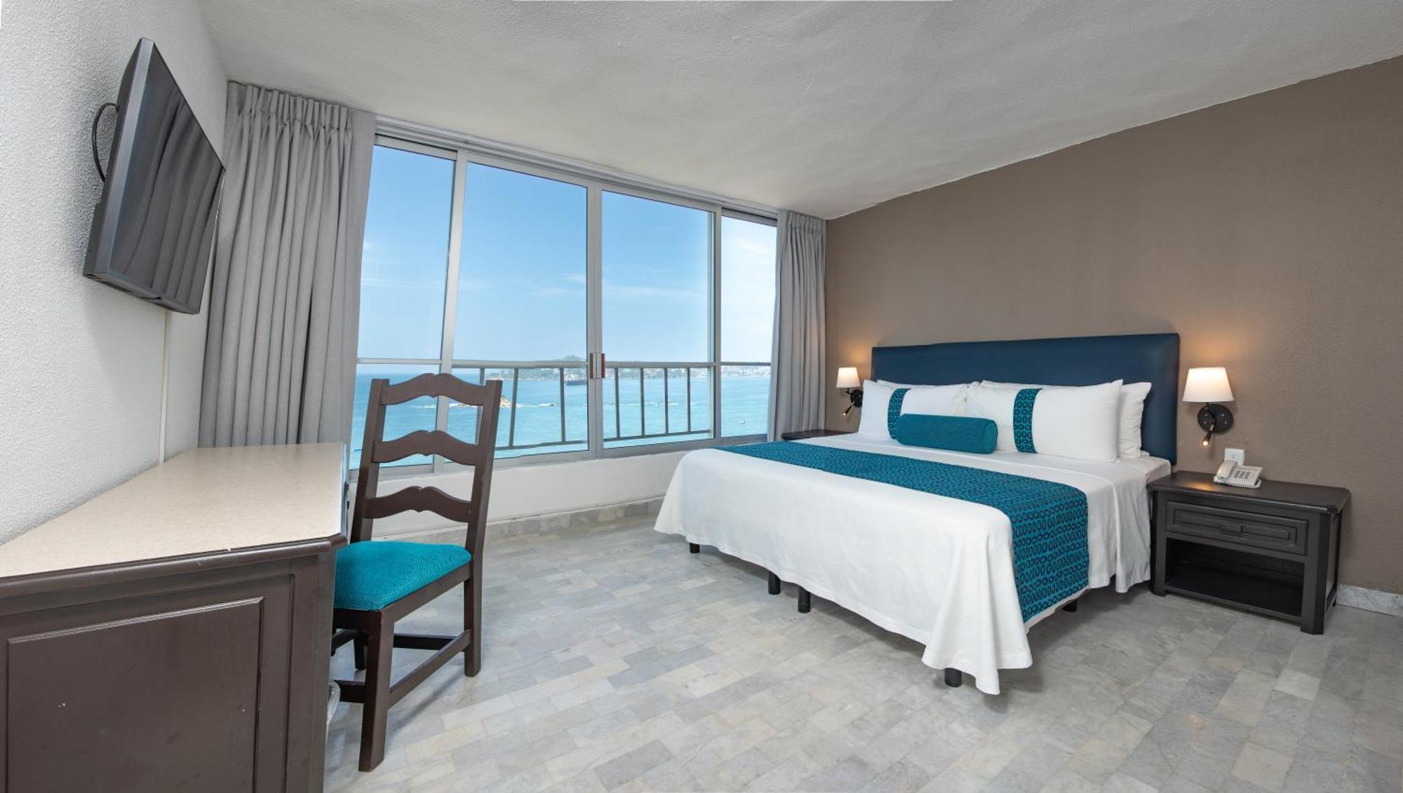 Ritz Acapulco All Inclusive 외부 사진 A bedroom at the hotel